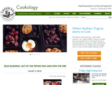 Tablet Screenshot of cookologyonline.com